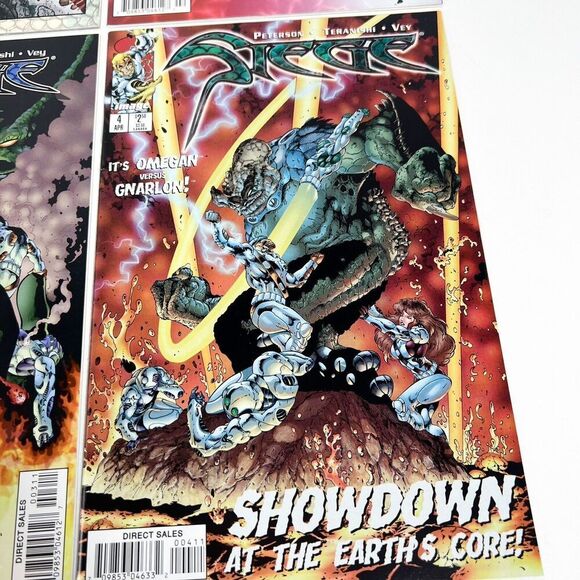 Complete Set of Siege #1-4 Brandon Peterson (Image Comics, 1997) - Picture 5 of 6